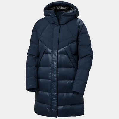 HH Winter Bliss Down Parka Dame  navy - Helly Hansen