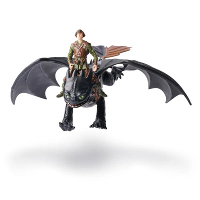 Dragons Movie Viking and Deluxe Dragon Asst. Toothless + Hiccup - Maki