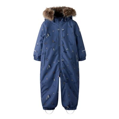 NMMSNOW10 SUIT AOP  Vintage Indigo WORK - Name It