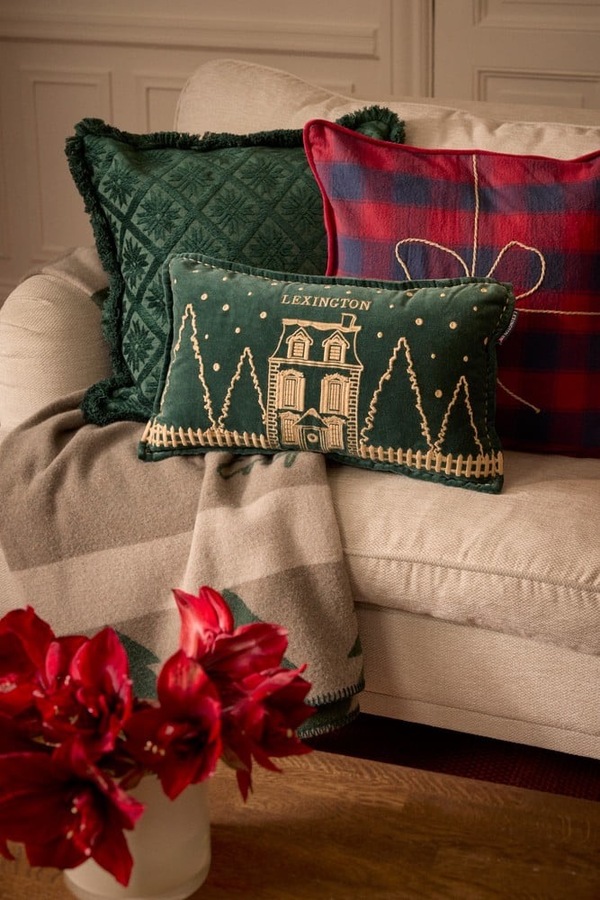 Pute i Bomullsfløyel - Winter House