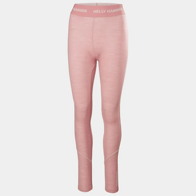 hh LIFA® Merino Midweight Base Layer Pants Dame Pink salt - Helly Hansen