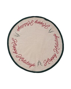 Juletrematte Jute/Bomull D:110cm