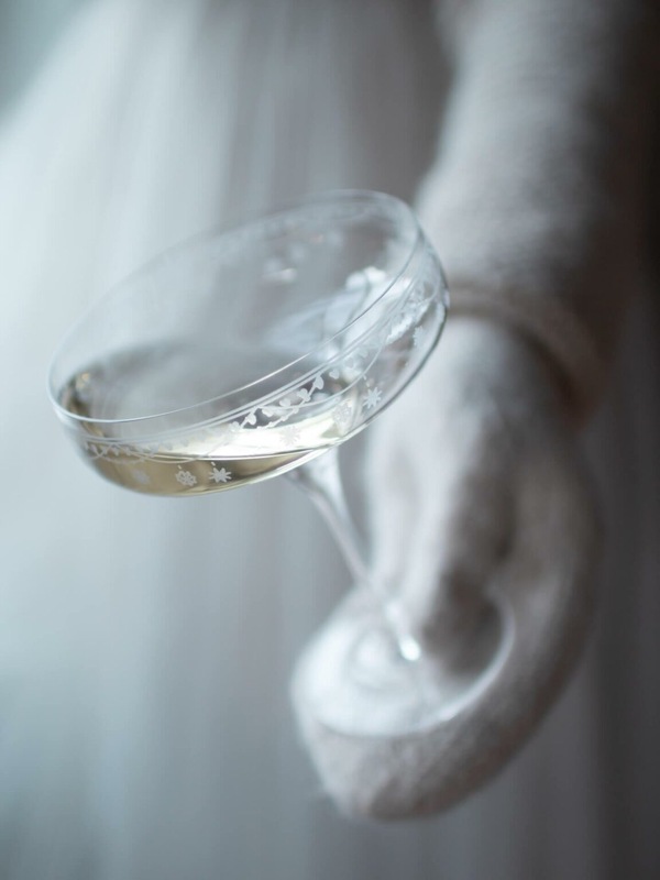 Julemorgen Champagne Skål 20cl