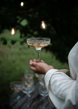 Julemorgen Champagne Skål 20cl