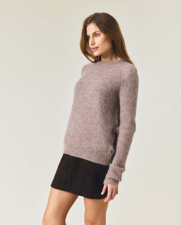Genser Alpakablanding raglan
