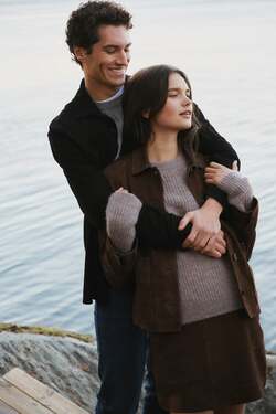 Genser Alpakablanding raglan