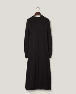 Strikket midikjole med rett passform