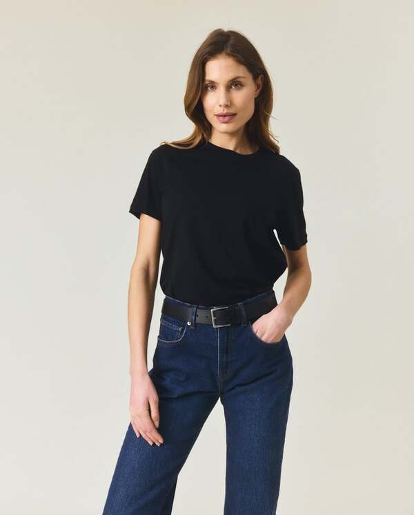 T-skjorte i bomull-modal blanding