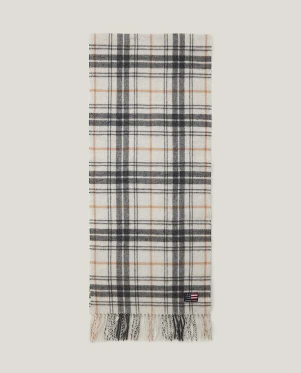 Skjerf i resirkulert ullblanding