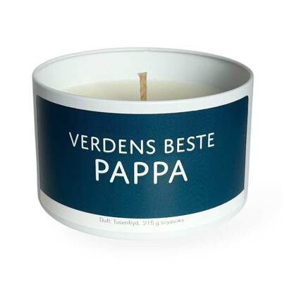 Duftlys  Verdens beste pappa - Happystar