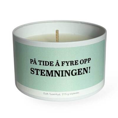 Duftlys  Fyre opp stemningen - Happystar