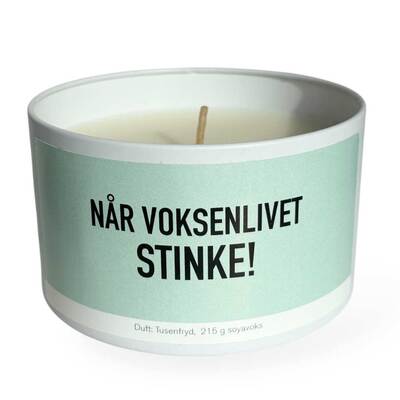 Duftlys  Voksenlivet - Happystar