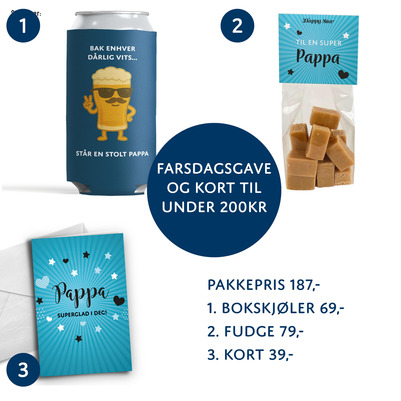 Farsdag Pakkedeal 1 Pakkedeal 1 - Happystar