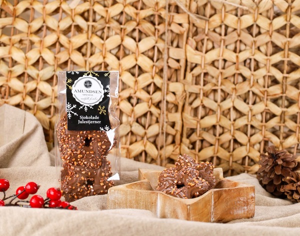 Gylne Stjerner - Melkesjokolade 150g