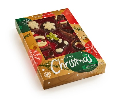 Gaveeske m/Sjokoladefigurer  ikke relevant - Amundsen Spesial