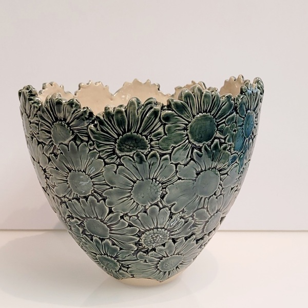 Blomsterpotte, keramikk