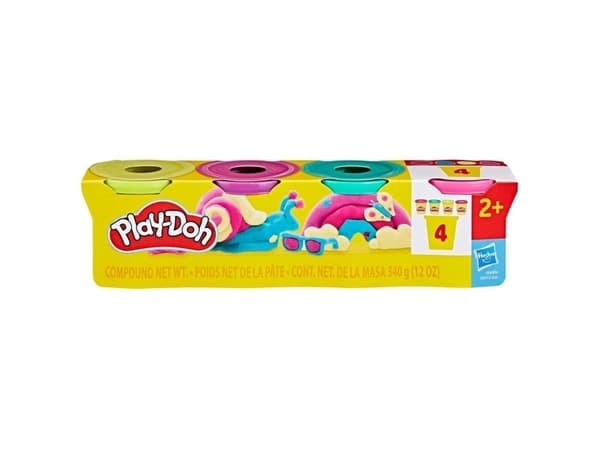 Play-Doh 4 Pack 340 g - Klassisk