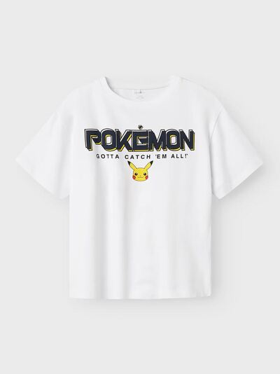 NKMMAT POKEMON NREG SS TOP  BRIGHT WHITE - Name It