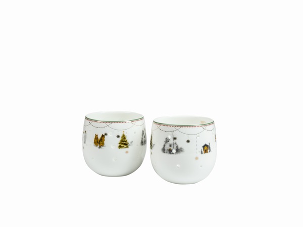 Julemorgen Story Lyslykt 2pk KAMPANJE!