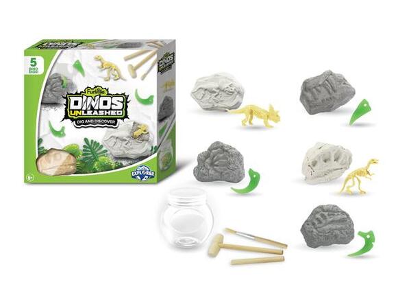 GRAV UT SETT I ESKE - DINOSAUR