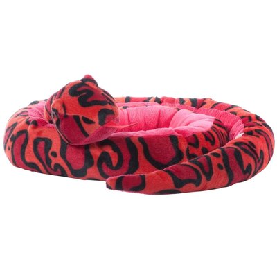 Plysj Orm Rød 200 cm Rød - molli toys