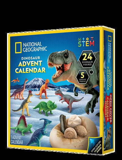 National Geographic Dinosaur Dinosaur - Adventskalender