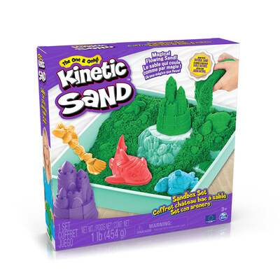 Kinetic Sand Sandbox Set - Grønn Grønn - Kinetic sand