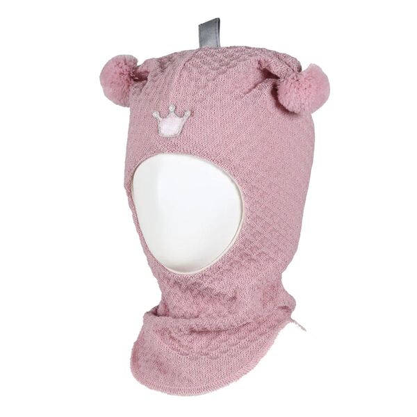 KIVAT BALAKLAVA "WAFFLE" MED KRONE