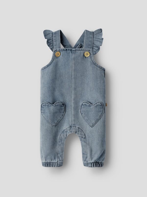 NBFLULIA LOOSE DENIM OVERALL 