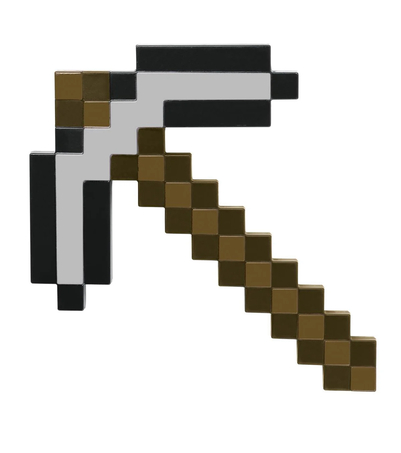 Minecraft Role Play Pickaxe Gull Jern Pickaxe gull jern - Minecraft