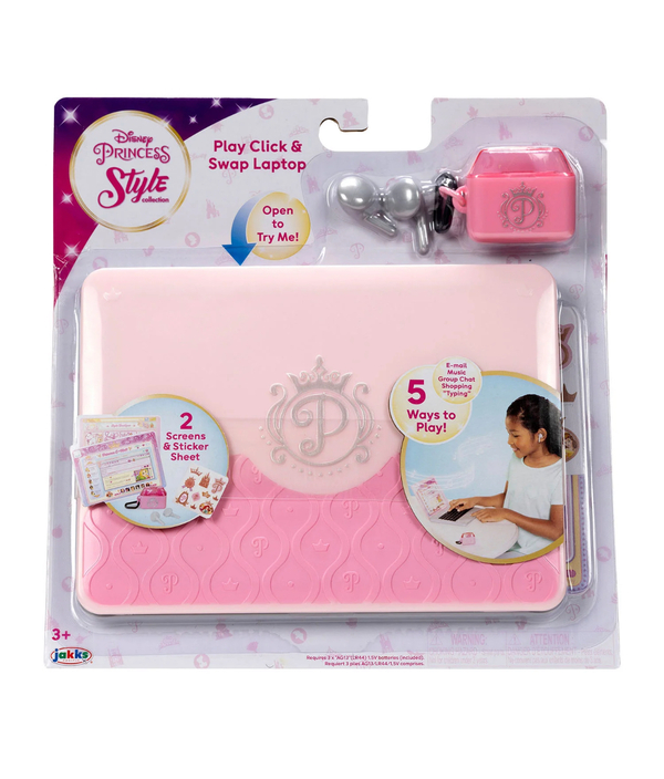 Leke Princess Style Play Click & Swap Laptop