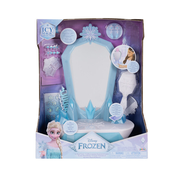 Disney Frozen Roleplay – Elsa’s Ice & Magic Vanity