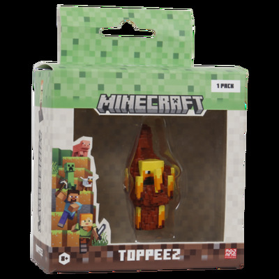 MINECRAFT 3D TOPPEEZ 1 PACK VINDU BOKS Nr.6 - Minecraft