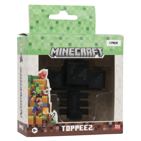 MINECRAFT 3D TOPPEEZ 1 PACK VINDU BOKS