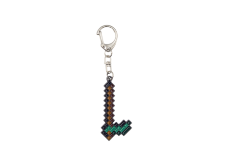 MINECRAFT 5 CM METAL KEYCHAINS 1 PC ASST