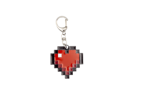 MINECRAFT 5 CM METAL KEYCHAINS 1 PC ASST