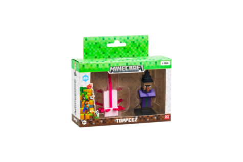 MINECRAFT 3D TOPPEEZ 2 PACK VINDU BOKS