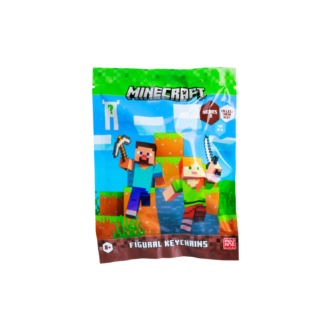 MINECRAFT 6 CM FIGURAL  1 PC FOILBAG ASST 