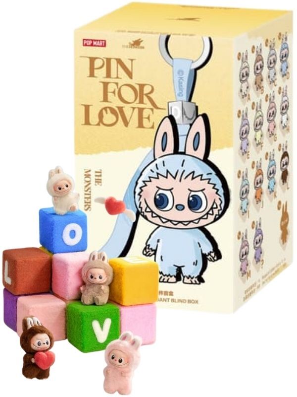 Labubu - Pin for love - original fra Pop Mart 