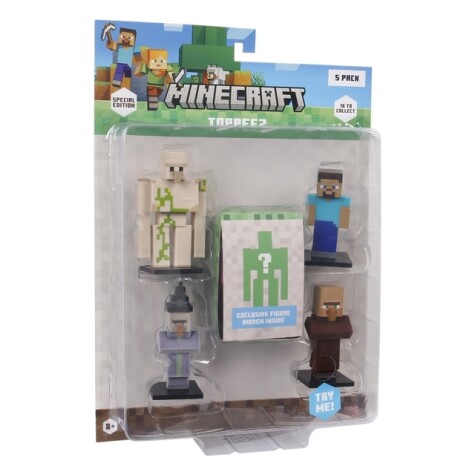 MINECRAFT 3D SPECIAL EDITION FIGURE 5 PACK BLISTER