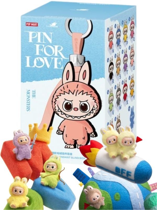Labubu - Pin for love - original fra Pop Mart 