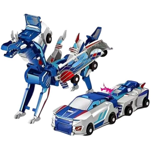 Flying Dragon Transformer Bil – Magisk 2-i-1 drage- og robotbil med magnetisk transformasjon