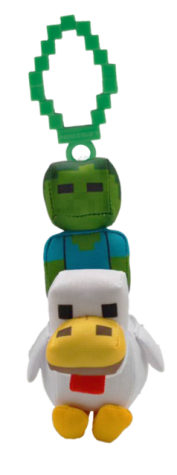 MINECRAFT 13 CM CLIP ON PLUSH ASST CDU nr.1 - Minecraft