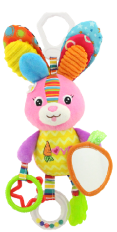 HAPPY BABY - rangle rosa kanin Rosa Kanin - happy baby