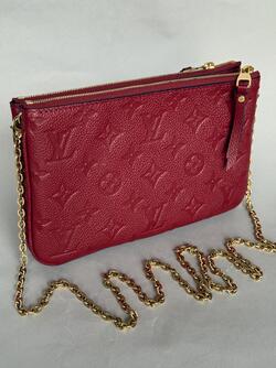 Louis Vuitton Double Zip Pochette Burgunder - Louis Vuitton