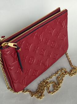 Louis Vuitton Double Zip Pochette Burgunder - Louis Vuitton