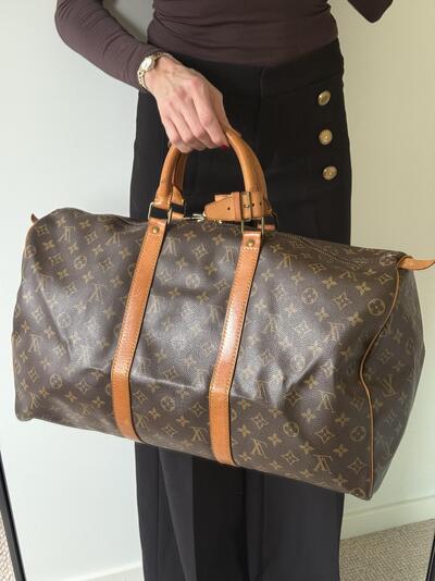 Louis Vuitton Keepall 50  brun - Louis Vuitton