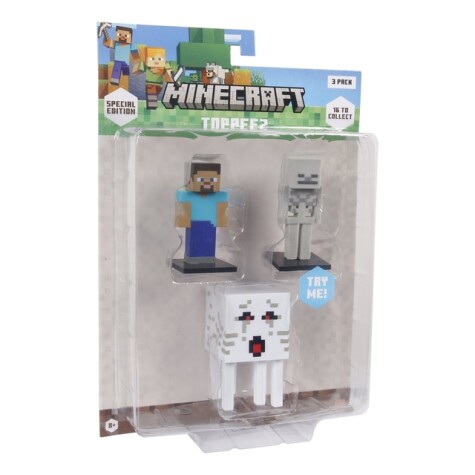 MINECRAFT 3D SPECIAL EDITION FIGURE 3 PACK BLISTER