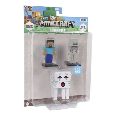 MINECRAFT 3D SPECIAL EDITION FIGURE 3 PACK BLISTER Nr.5 - Minecraft
