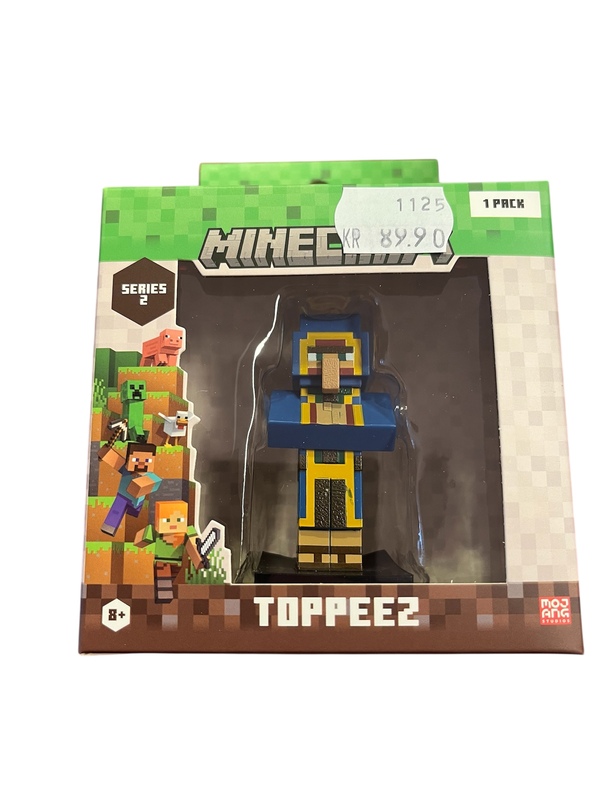 MINECRAFT 3D 6 CM FIGURE 1 PACK WINDOW BOX ASST